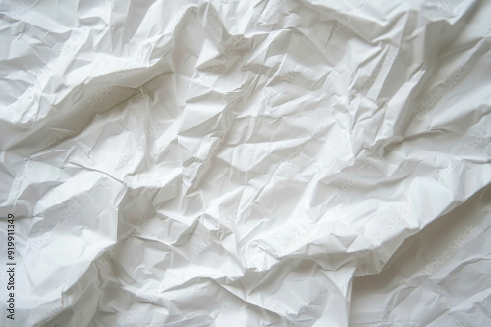 Poster close-up view of a blank white sheet of paper, suitable for use in office or educational settings