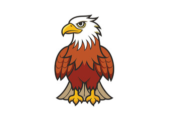  eagles   Silhouette vector   illustration 