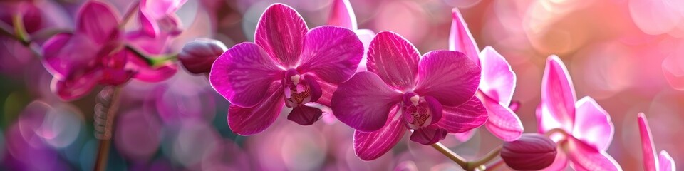 Obraz premium Dendrobium Black Cat Orchid in Full Bloom