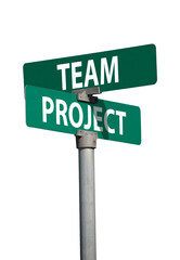 team project sign