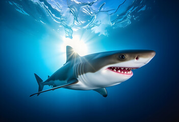 Obraz premium shark in the sea