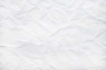 Crumpled vintage white paper, mockup, background