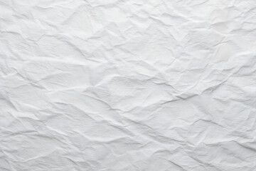 Fototapeta premium Crumpled vintage white paper, mockup, background