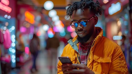 person listening to music