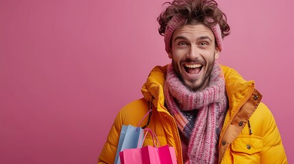 Obraz premium portrait of a person with a scarf