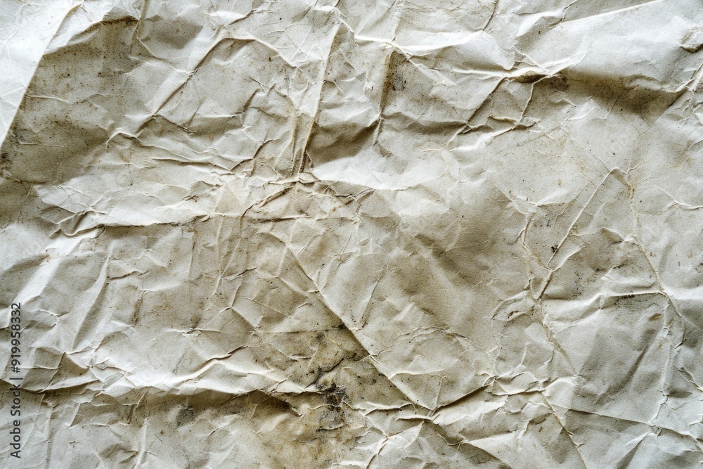 Poster a detailed view of a piece of paper on a table, useful for creative projects and educational purpose
