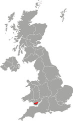 south glamoran map ADMINISTRATIVE DIVISIONS of UNITED KINGDOM 3d isometric map