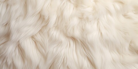 Obraz premium This image showcases soft, fluffy creamcolored fur, evoking warmth and luxury for your elegant designs