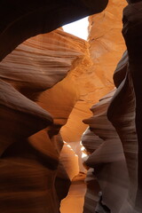 Natural Hues of the Antelope Canyon in Arizona