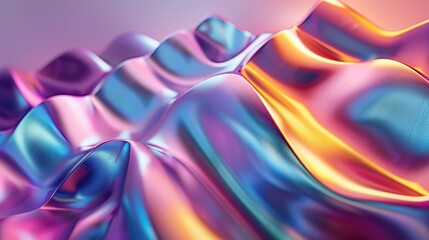 A vibrant, abstract pattern fills the frame in this close-up shot