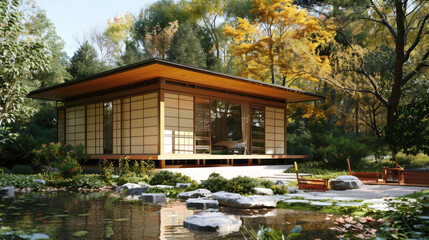 Fototapeta premium house building