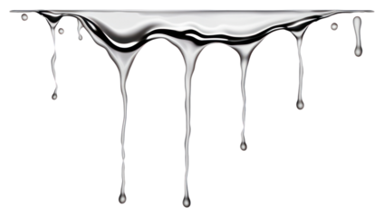 PNG  Water drips from faucet white background simplicity splattered.