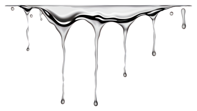 PNG  Water drips from faucet white background simplicity splattered.