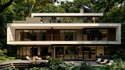 Fototapeta premium luxury house