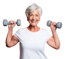 PNG Gym sports weight smile.