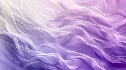 Obraz premium This is a serene and artistic representation of elegantly flowing purple waves, perfect for various creative projects