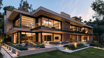 Fototapeta premium modern house