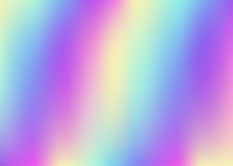 Pearlescent Texture. Hologram Background. Kawaii Light. Abstract Background. Metal Poster. Violet Shiny Gradient. Hipster Foil. Neon Gasoline Template. Purple Pearlescent Texture
