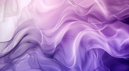 Obraz premium A mesmerizing and captivating blend of soft purple shades beautifully creating an abstract wave pattern artfully