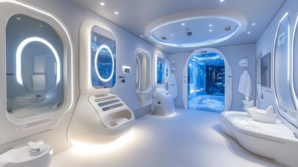 A Cozy Reading Nook with Soft Lighting and Plush Seating

