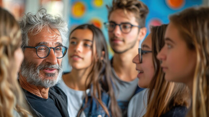 Fototapeta premium students