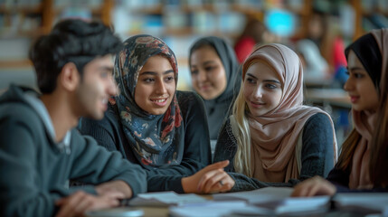 students in school