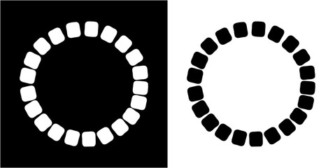 vector a ornate circle