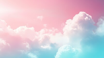 Soft gradient background with pink and blue hues, great for calming and peaceful themes -