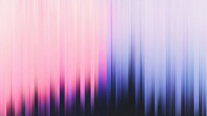 Soft Pink Vertical Bars Transitioning to Blue. Abstract Art Seamless Background.