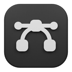 vector 3d icon isolated on the transparent background