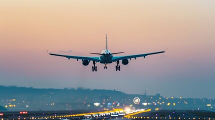 Picture the airplane landing at a bustling international airport, the excitement of arrival and the beginning of a cultural exploration.