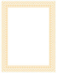 Certificate Border Design