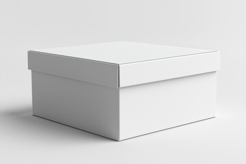Paper Box Mockup A4 on isolated background created with Generative AI