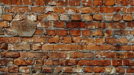 Obraz premium Free Brick Wall Texture with Copy Space for Product or Advertisements