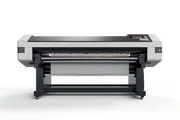 Plotter isolated on white background.