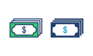 Obraz premium Money icon vector. Money vector icon.