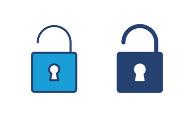 Lock icon vector. Padlock icon vector. Encryption icon. Security symbol