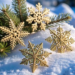 christmas background with christmas tree