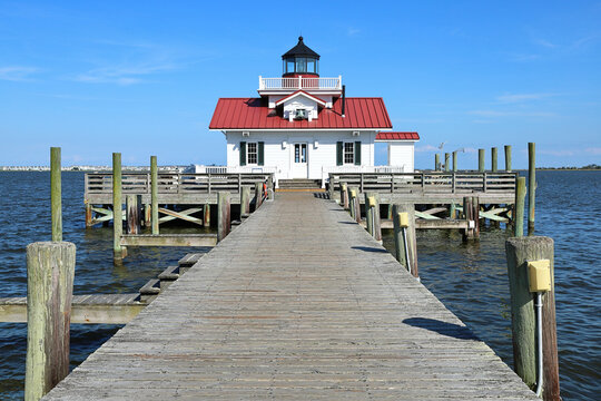 Roanoke Marshes Lighthouse, Manteo - Dare County, North Carolina