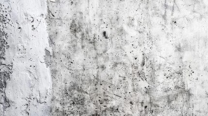 Aged White Concrete Wall Background for Text Presentations and Web Designs.