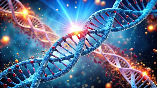 Genetic material impairment and oxidative stress causing reduction in telomere length, Genetic material