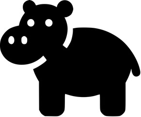 Fototapeta premium hippo Generative AI