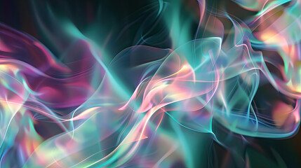Obraz premium Prism-Effect Smoke Art
