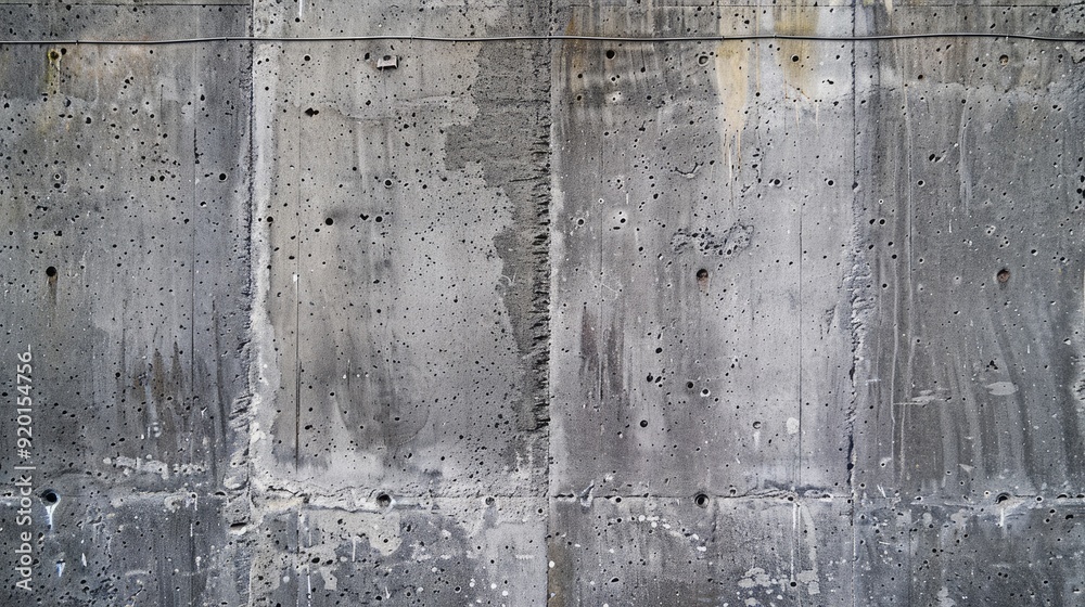 Wall mural grey concrete wall texture