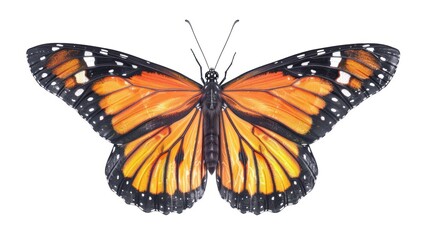 Fototapeta premium Monarch Butterfly Close-up