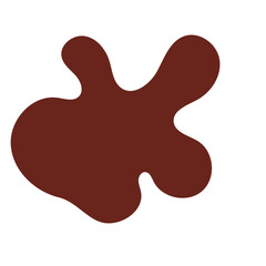 Red abstract Shapes vector decoration 