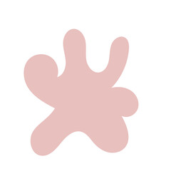 Obraz premium Red abstract Shapes vector decoration 