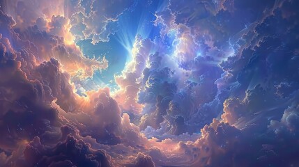 Discuss the role of the sky in artistic expression. How do artists capture and interpret the sky in paintings, photography, and other visual mediums