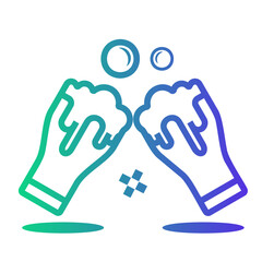 alcohol Line Gradient Icon