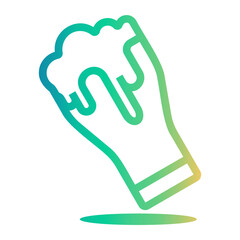 alcohol Line Gradient Icon